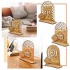 Wooden Decoration DIY Wooden Decoration Calendar Countdown Star Moon Home Decoration Gift