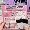 Paper Telado Busy Book Activity Books DIY Scene Material Sticker Pinch Music Quiet Book Girls
