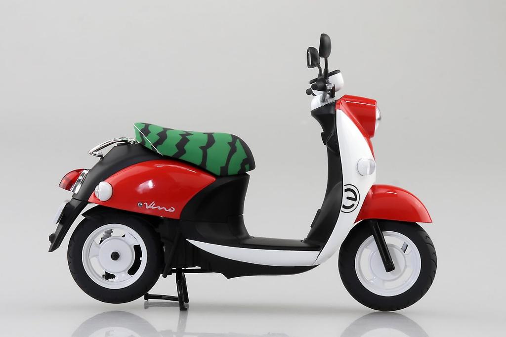 Аошима Бунка Кёдзай Ко., Лтд.. (АОСИМА) 1/12 Серия «Велосипеды» №. JU-01 Можно ли заряжать мой аккумулятор? Пластиковая модель E-Vino (Мотоцикл)