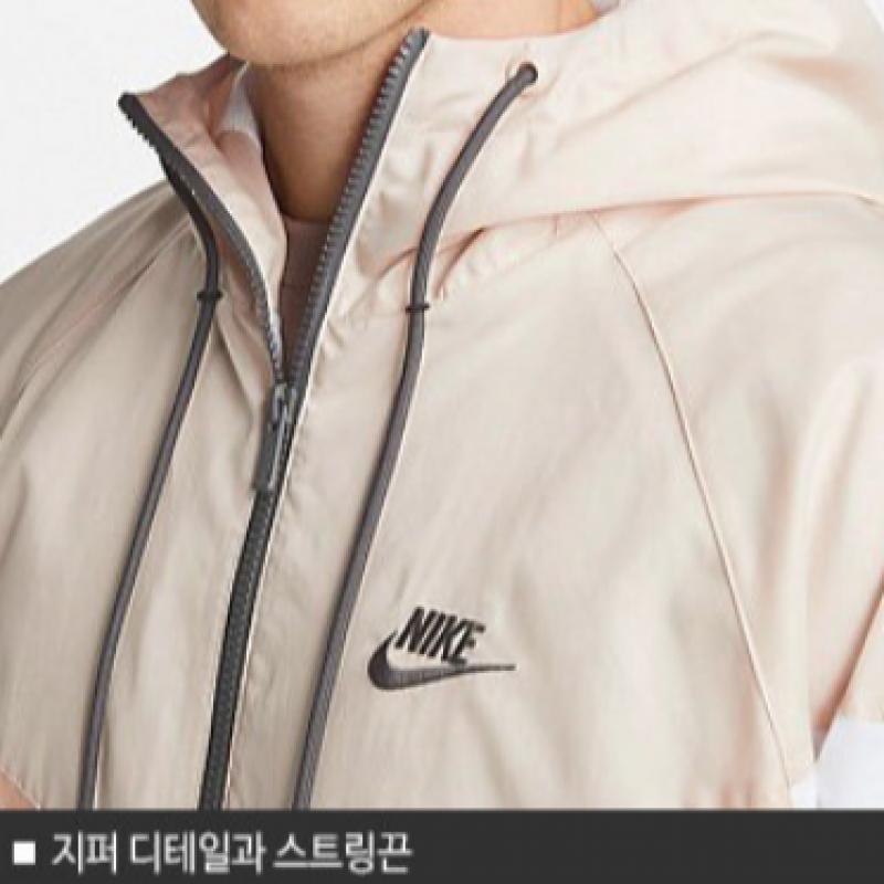 Nike Мужская тканая куртка с капюшоном Nsw Windrunner Da0001 268