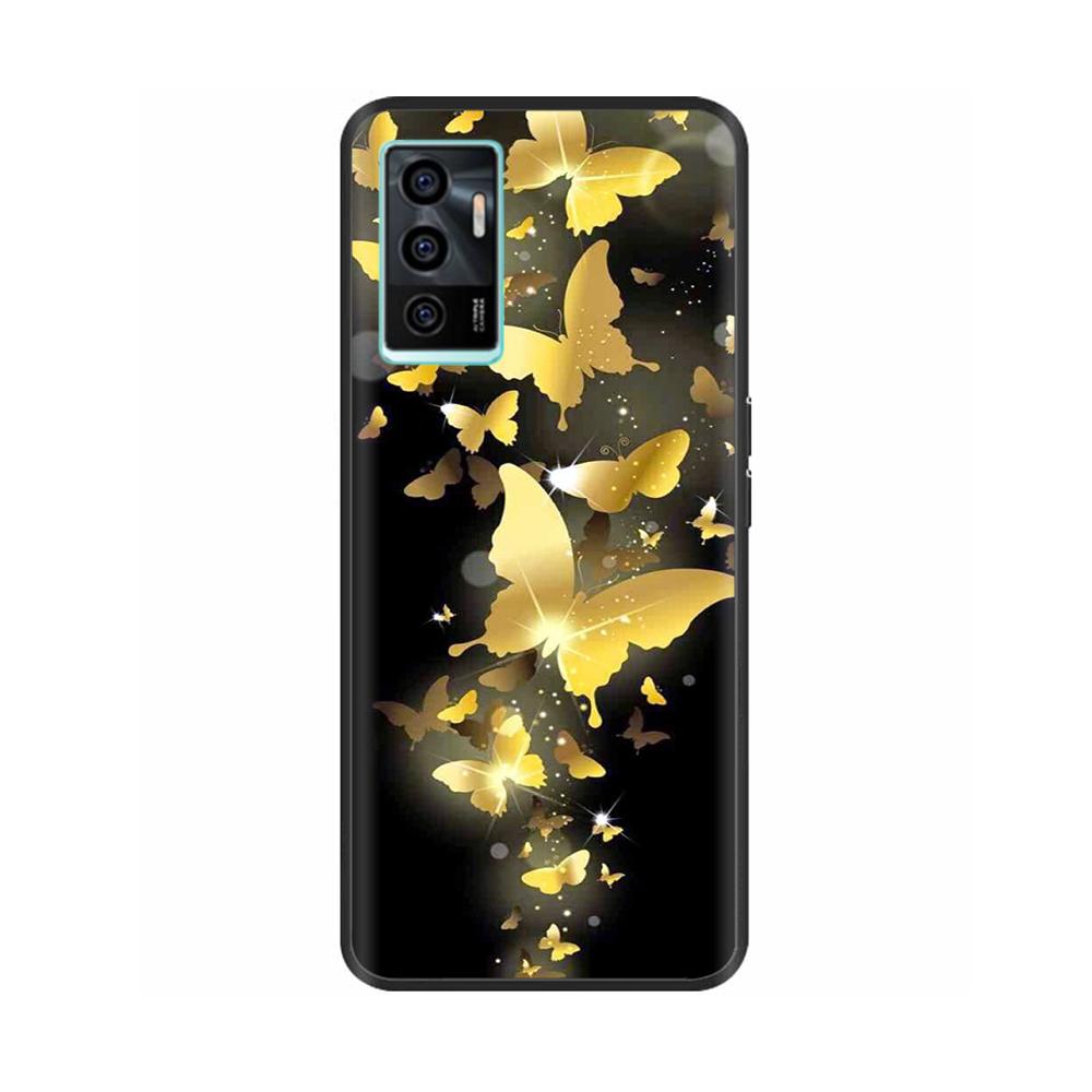 Чехол для vivo V23e Мягкий силиконовый чехол Задняя крышка для vivo V23e 5G Силиконовый чехол для телефона V2126 v 23e vivoV23e Бампер Coque Fundas