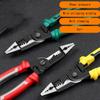 Multifunction Electrician Pliers Long Nose Pliers Combination Pliers Stripper AVE