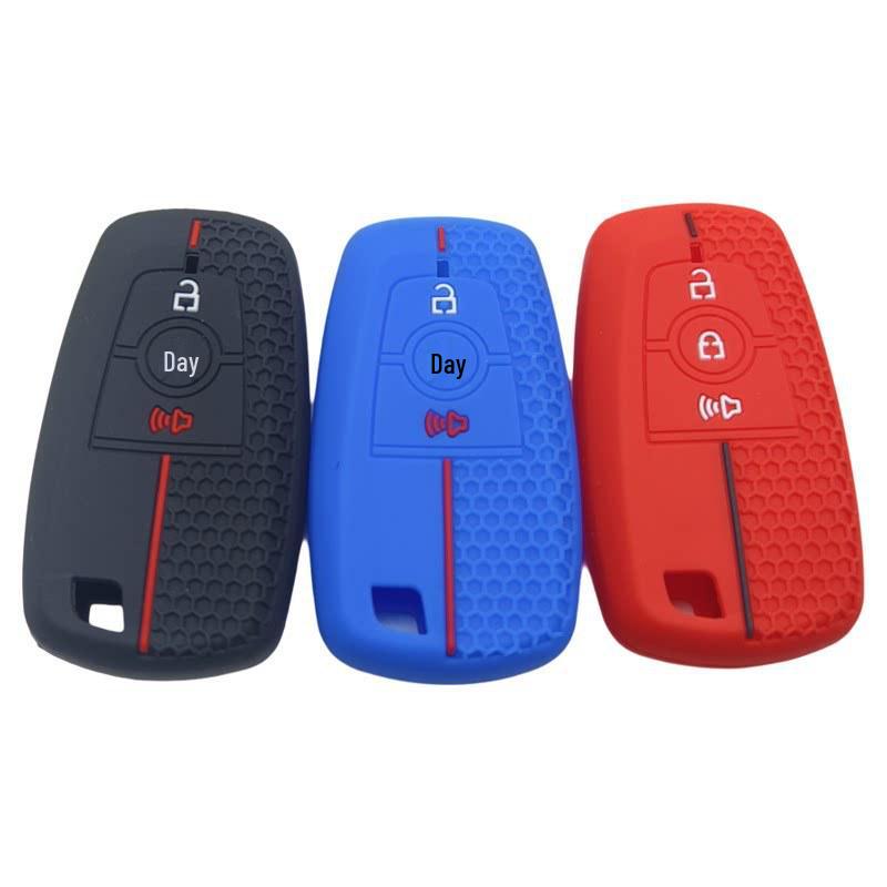 Мягкий силиконовый защитный чехол для ключей Ford Mondeo, Focus, Fuyisheng, Kuga 2+