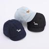 Cute Dog Embroidery Baby Baseball Cap Summer Short Brim Infant Boy Girl Peaked Hat Adjustable Toddler Casual Sunscreen Caps