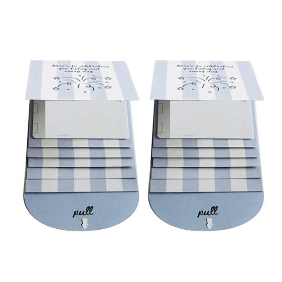 Буклет для подарочных карт «Водопад», ручная работа, креативный праздничный держатель для наличных и ваучеров, для группового дарения