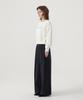 COVERNAT WOMAN Double-Pleat Elastic Waist Wide Pants Black