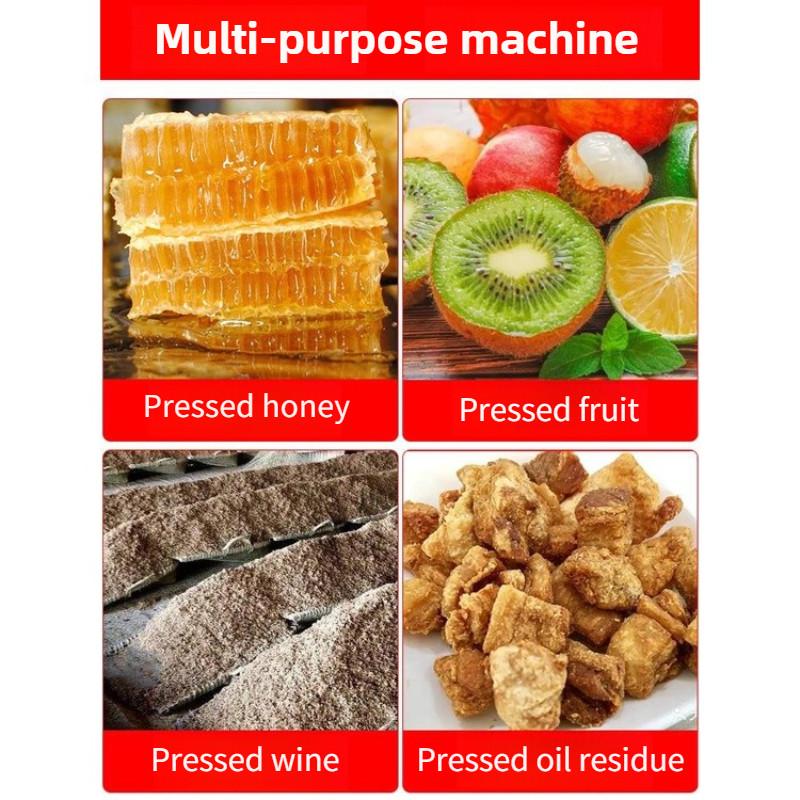 Бытовой пищевой нержавеющий пресс для меда Портативная медогонка Маленькая машина для прессования меда