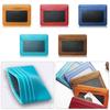 Exquisite 5 Card Slot Bus Pass Card Case Card Holder PU Leather Wallet Credit Card Pocket
