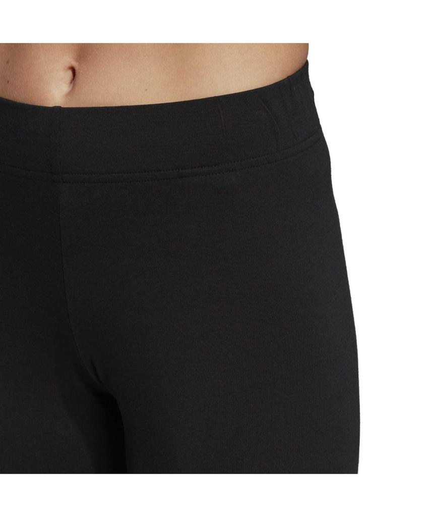 adidas Women's Double Linear Logo Tights (FRU81), Black/White (DP2386), Size J/M (Japan Size M)