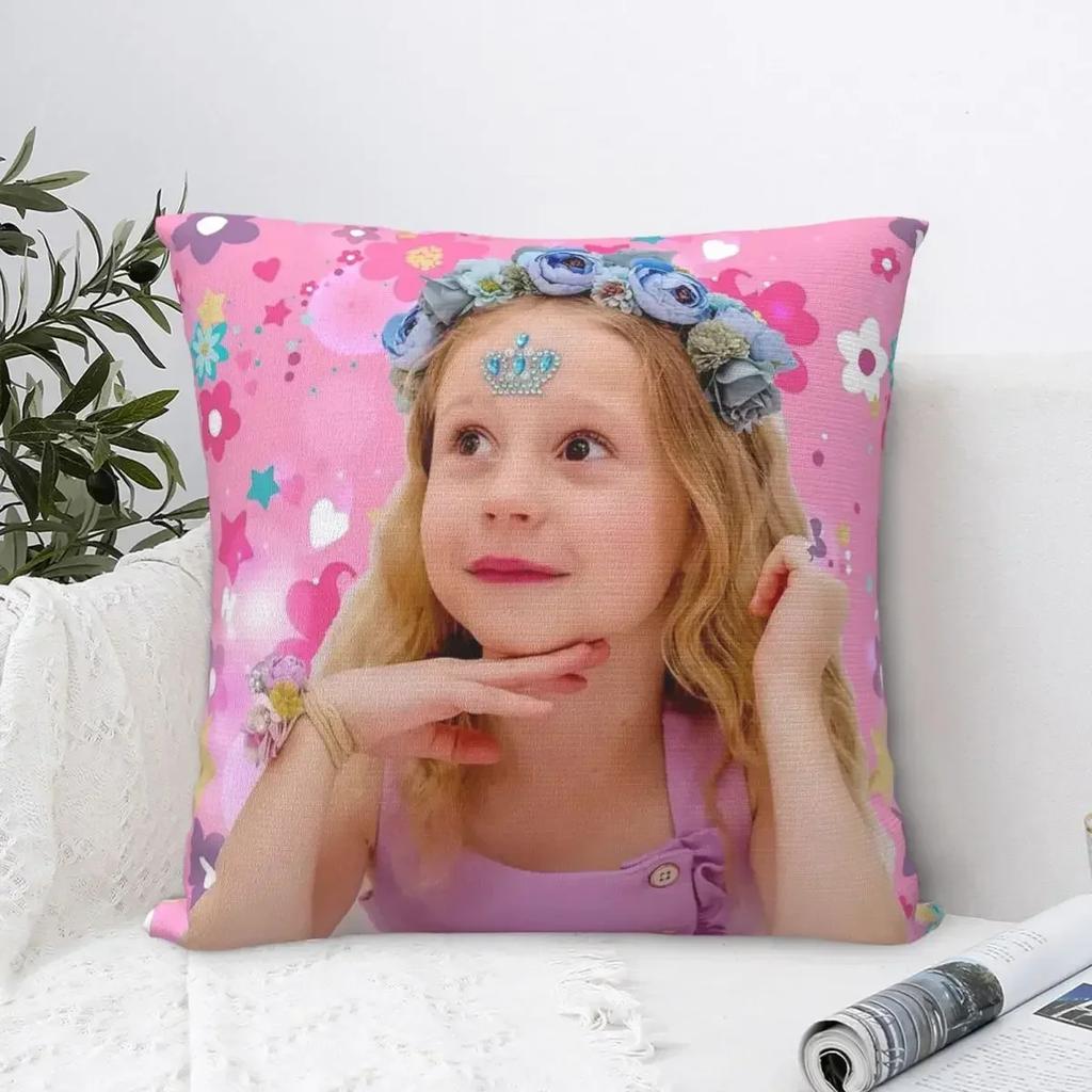 Розовая клетчатая наволочка Like Nastya с принтом, полиэстеровая наволочка для подушки, украшения, наволочка, домашняя на молнии