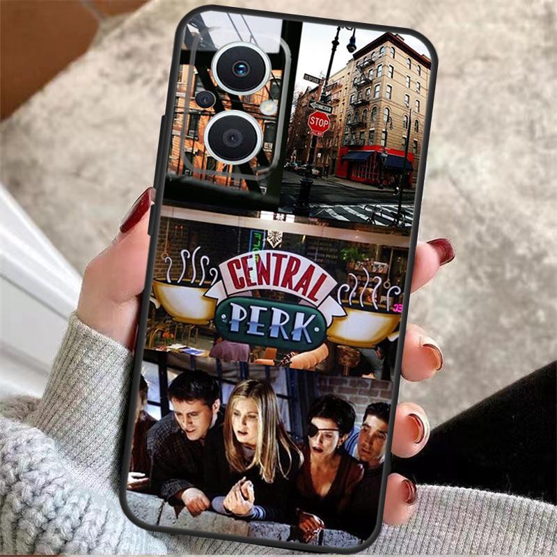 Central Perk Friends TV Show Phone Case For OPPO Reno 5Z 4Z 2Z 8T Reno 4 5 6 7 8 Lite OPPO Find X6 X5 Pro X2 X3 Neo Lite