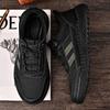 Сшитые вручную мужские кроссовки для активного отдыха, модная классическая обувь для вождения, нескользящая походная обувь, повседневная мужская обувь из кожи ручной работы