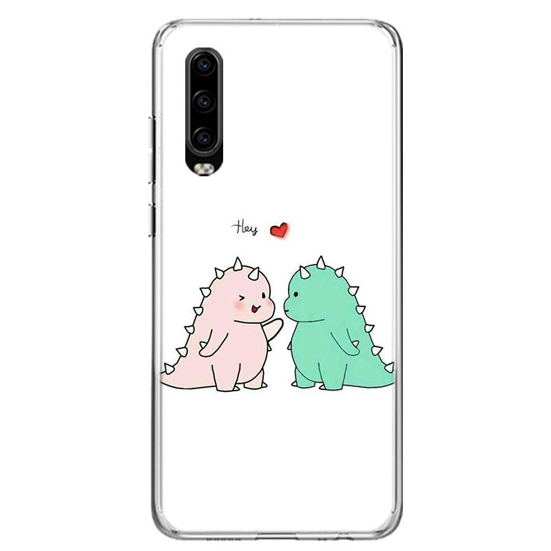 Детский чехол с милым животным динозавром для Huawei P30 P20 P10 P40 P50 Pro Mate 20 40 30 10 Lite, популярные Fundas Art Gift