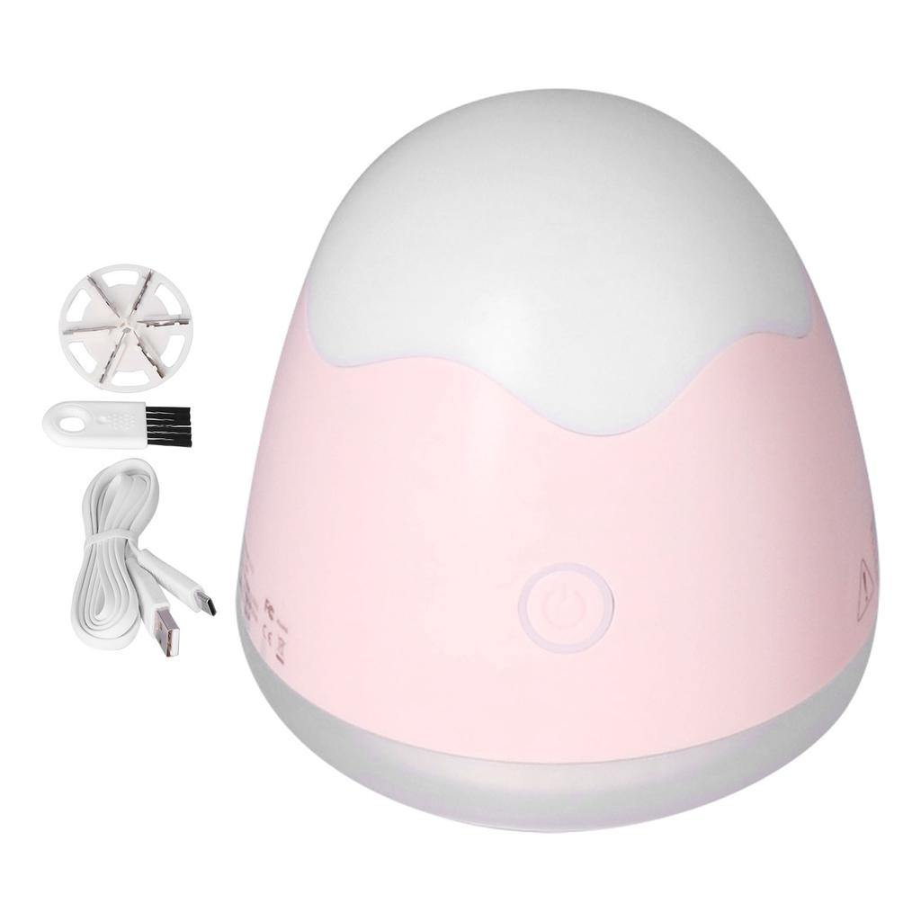 Mini Fabric Shaver Rechargeable Portable Sweater Defuzzer with Six Stainless Steel Leaf Blade and