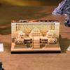 Xi'an Scenic Area 3D Paper Carving Calendar and Sticky Notes Desktop Ornament