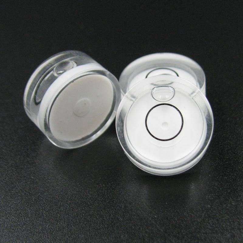 Arcylic Mini Spirit Level бусины Высокоточные пластиковые пузырьковые уровни зеленого/белого цвета Размер 18*9 19*10 мм