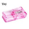 Reusable Medicine Cutter for Tablets Portable Pill And Splitter, Built-in Stainless Steel Blade Compact Dispenser, Convenient Business Trips