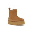 UGG Chelsea Platform Mini Boot Chestnut Women Sneakers Brown 1158051-CHE