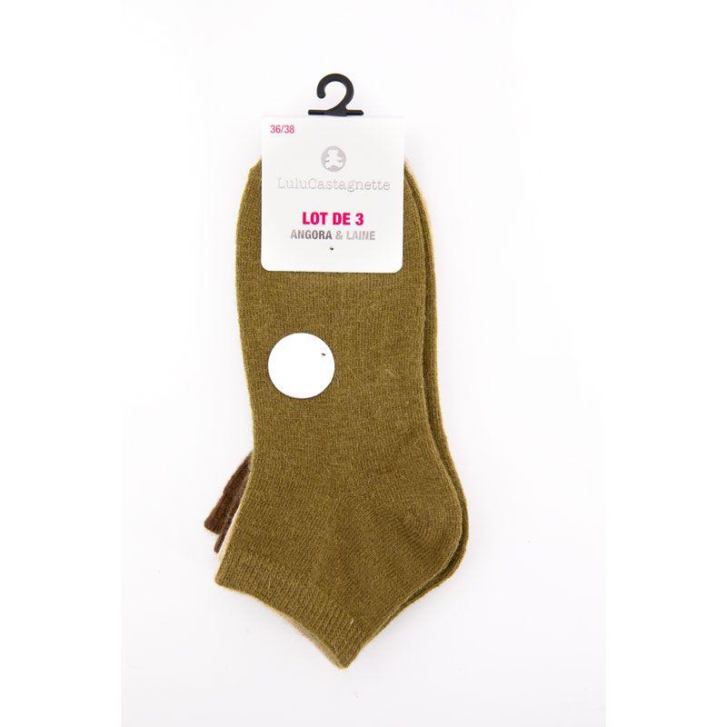 Pack of 3 Simona Women's Socks LULU CASTAGNETTE