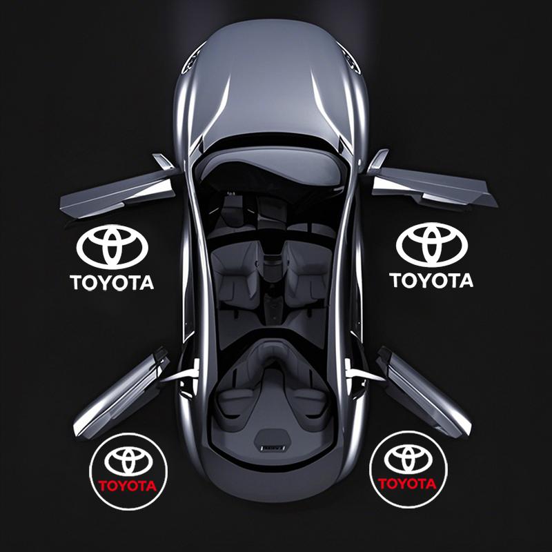 Toyota HD Свет приветствия в двери автомобиля Светодиодный проектор Лампа Аксессуары Для Toyota Corolla Yaris Aygo Prius Camry Auris Avensis 4Runner
