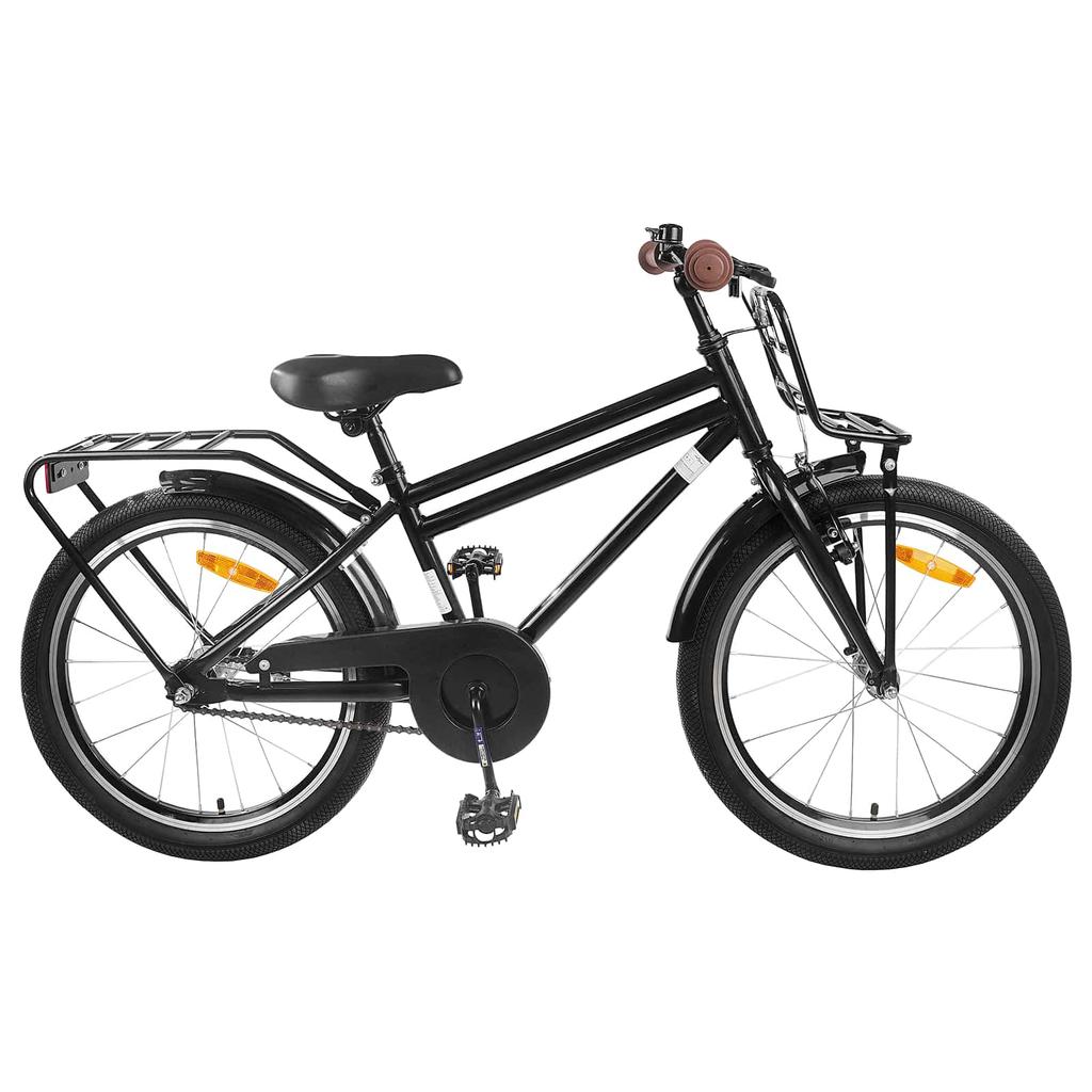 Kids  Bike 22 Inch for Ages 7 12 Black