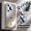 For Magsafe Case for Huawei Pura 70 UItra 70 Pro + Frosted Shockproof Lens Protection Film Back Cover for Huawei P60 Pro P50
