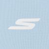 Skechers Дышащая футболка с коротким рукавом и круглым вырезом для женщин, быстросохнущая, отводящая влагу, приятная для кожи. Топы женские. Мягко-голубой P225W015-04W3