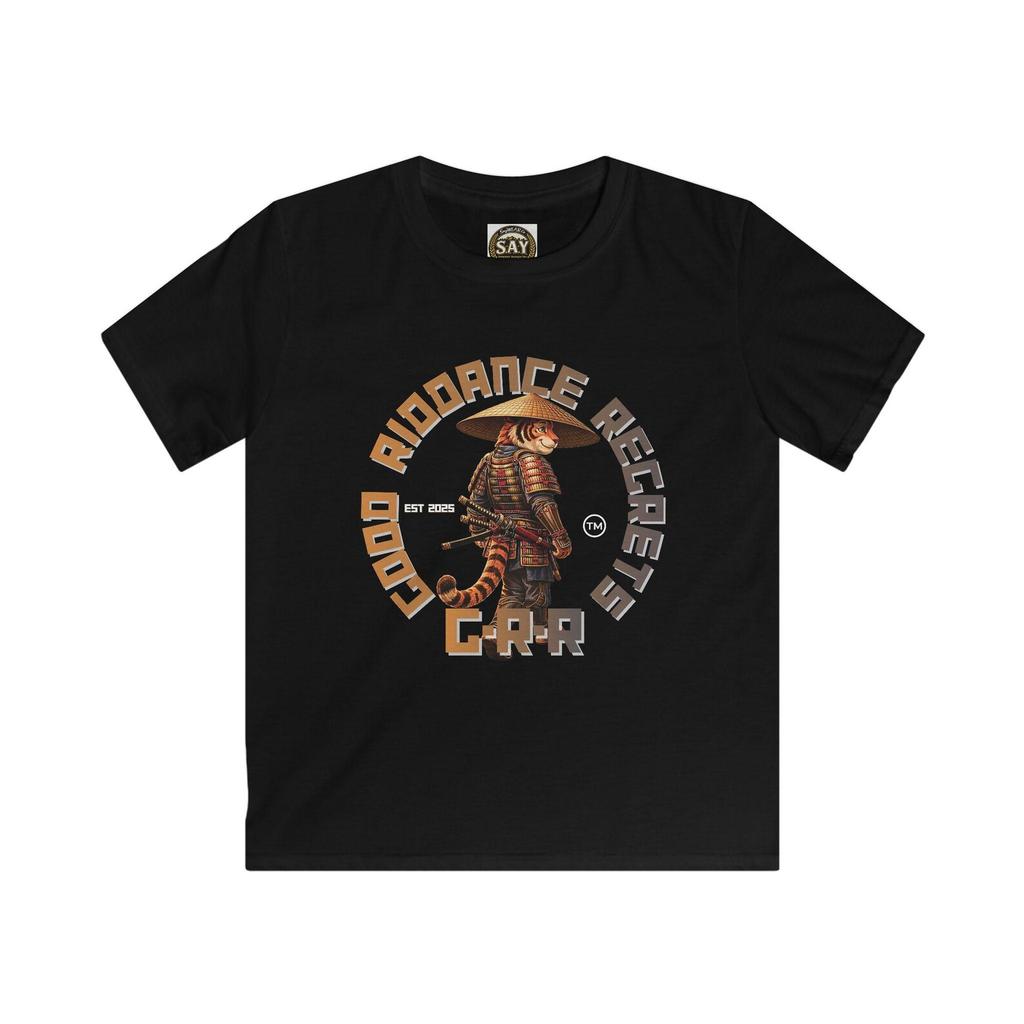 Samurai Tiger Shirt: Motivational Warrior Mindset Graphic Tee