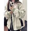 Women's American Hip-Hop Hong Kong-Style Bomber Jacket - Trendy Spring/Autumn Design