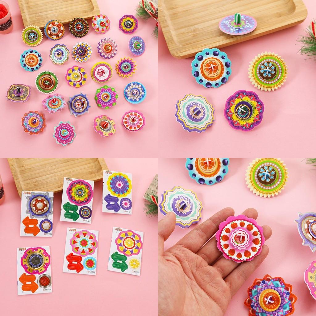 3D Детский DIY Пазл Бумажный Гироскоп Искусство Ремесло Игрушка Подарок Для Детей Школа