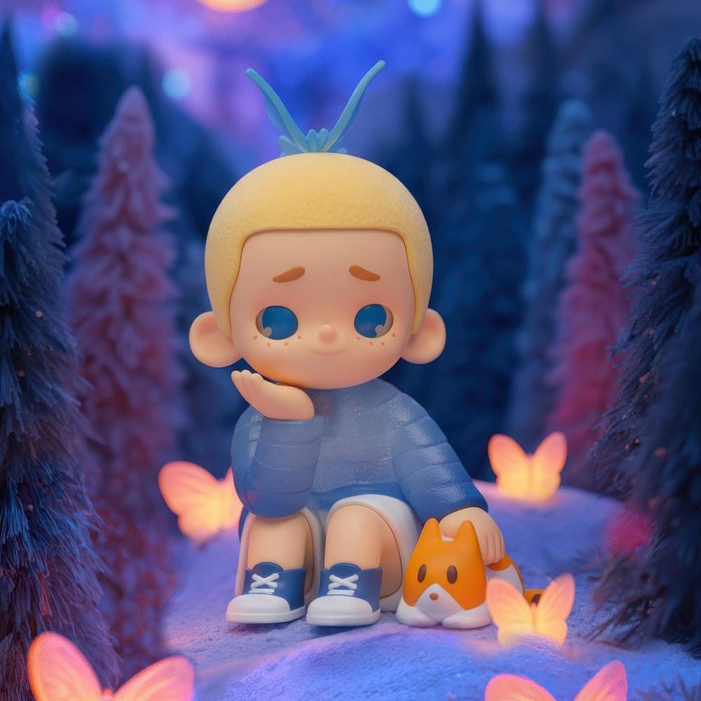 52TOYS BLINDBOX NOOK My Little Universe at Night Series Blind Box Figure Gacha Toy Collection 9cm Perfect for Collector Gift