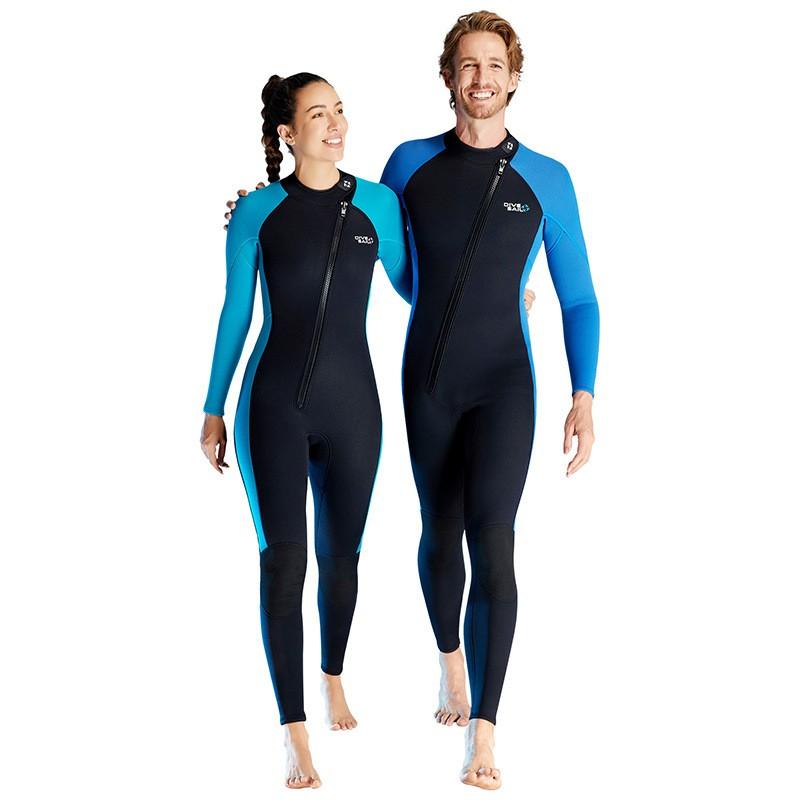 3mm Neoprene Fullsuit Wetsuit Men Women Warm Water Sports Gear Diving Snorkeling Surfing Winter Swimming