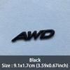 3D Metal Car Styling 2.0 2.5 Displacement Logo Awd Rear Trunk Emblem Decal Stickers For Mazda CX4 CX5 CX8 CX7 ATENZA Accessories BW3