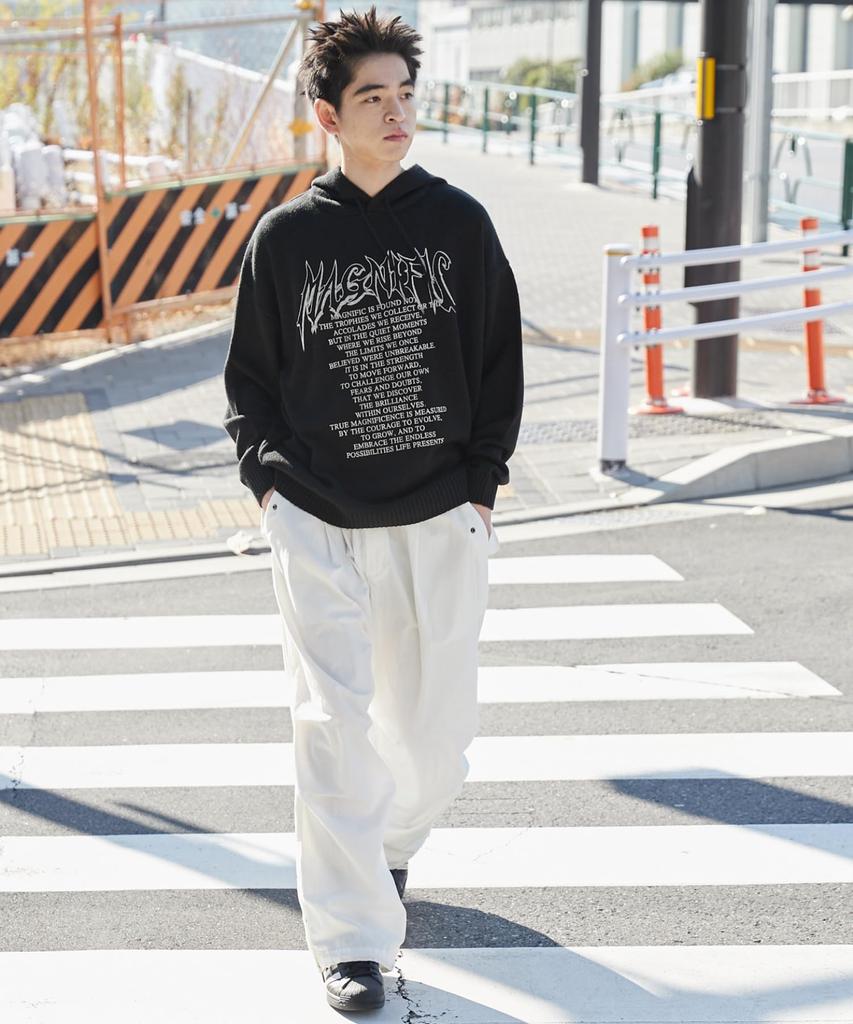 Унисекс вязаная толстовка WEGO с графическим принтом, повседневная, корейский свободный размер, черный капюшон, для весны/осени/зимы, уличная одежда, стиль, посадка, подарок, мужская, M,