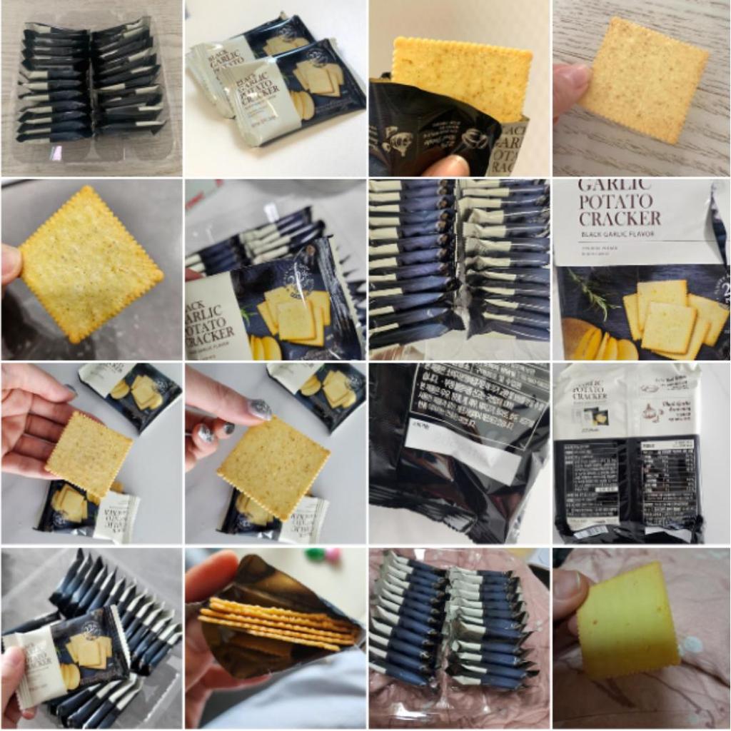 [ALLO] Black Garlic Potato Crackers