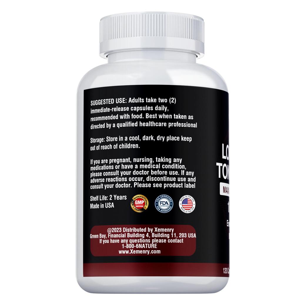 LONGJACK ТОНГКАТ АЛИ - 1600 мг на порцию - Растительный экстракт - Поддерживает умственную концентрацию и прирост силы