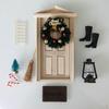 1/12 Домик для кукол Рождественские украшения Аксессуары Детские игрушки для ролевых игр