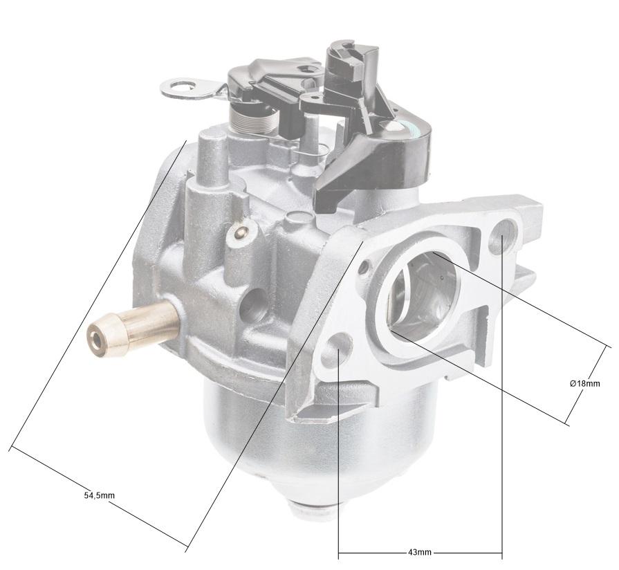 Gaźnik Loncin Lc1P65Fa Z Automatycznym Ssaniem 080003