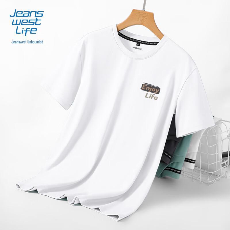 Мужская дышащая футболка с круглым вырезом Jeanswest Life