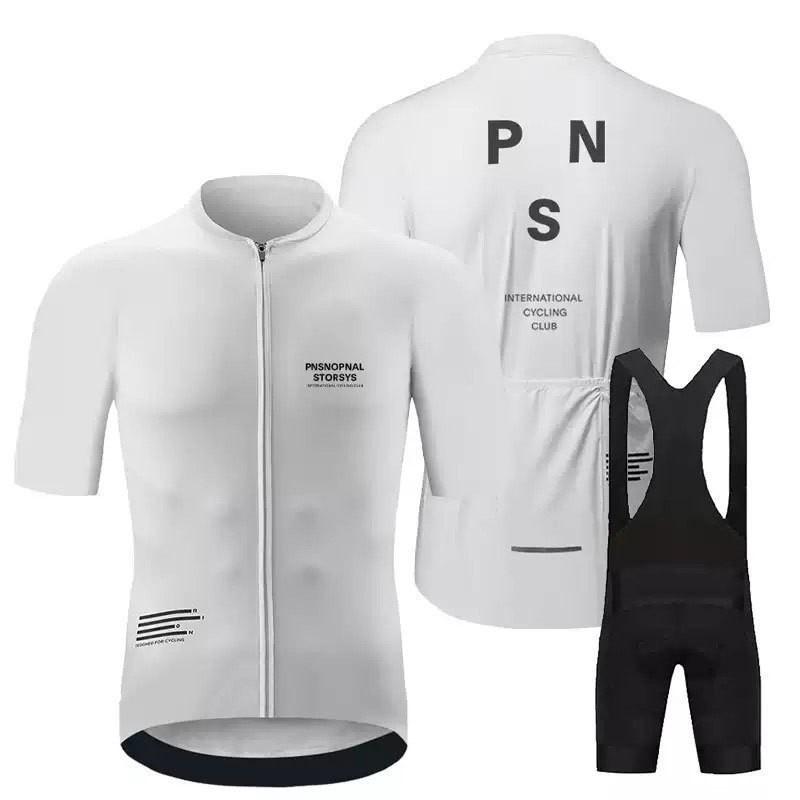 Mens Cycling Bib Shorts Set Short Sleeve Jersey Mountain Road Bike Trail MTB Quick Dry Sportwear Kids Adults