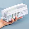 Large Capacity Transparent Pencil Case Transparent Exam Supplies Organizer  Office School Supplies