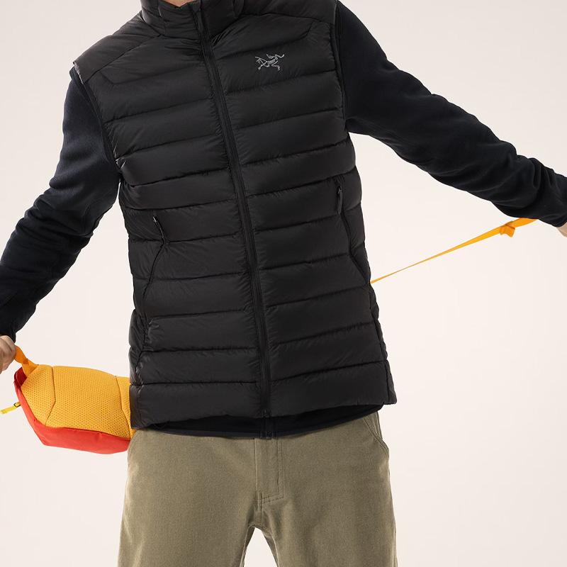 Arcteryx Сумка-пояс Mantis 1,5 л с вышитым логотипом, регулируемым плечевым ремнем, для активного отдыха, унисекс, оранжево-желтая X000009234-SOLARIS-EDZIZA