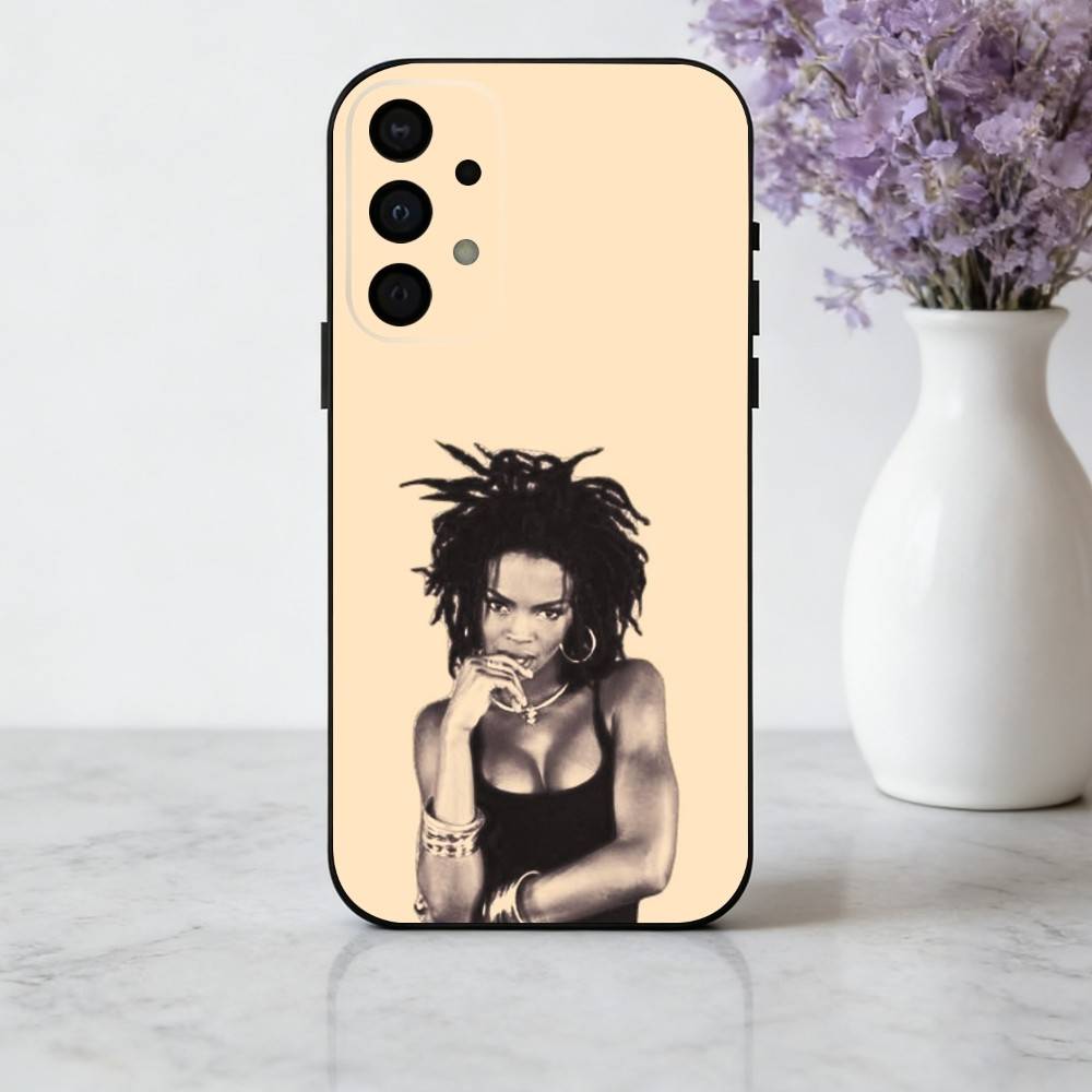 Чехол для телефона Singer L-Lauryn-N H-Hill-L Для Samsung Galaxy A73,A72,A71,A70,A53,A52,A51,Другие Мягкий Черный Чехол