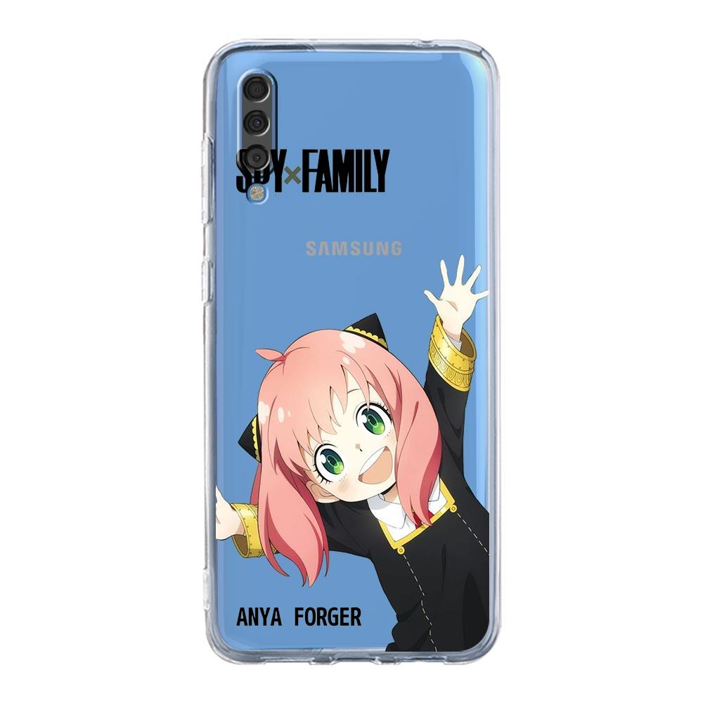 Чехол для телефона Spy x Family Anya Forger с аниме для Samsung Galaxy A50 A70 A30 A40 A20E A10 A10S A20S A02 A04s A12 A22 A32 A52S A72 5G