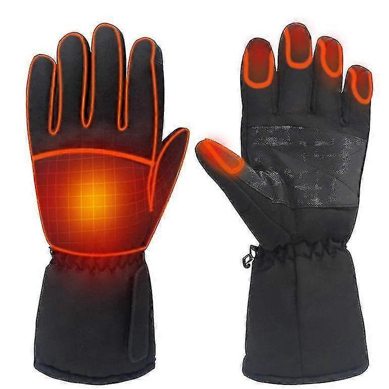Electric Heated Gloves 1 pair Heating Thermal Gloves waterproof Touchscreen Gloves