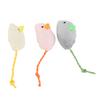 Plush Mouse Toy Simulation Interactive Cat Mouse Toy for Indoor Cats and Kittens