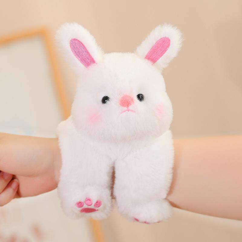 Cute Animal Slap Bracelet Doll Plush Toy Cute Elephant Lion Bracelet Doll Children's Rag Doll
