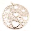 [D4559] - Серебряный кулон «Аллегория в сердцах»