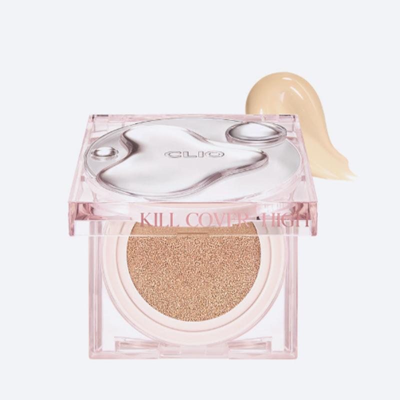 Clio Kill Cover High Glow Cushion Foundation Set [Основной + Сменный блок] SPF50+ PA+++ (14 г х 2)