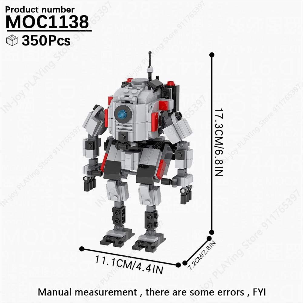 MOOXI Модель Робота Меха Танка из Фильма и Игры MOC Кирпичи Творческий DIY Сборные Строительные Блоки Совместимые с Игрушками из Коллекции Фигурок